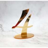 Acrylic Table Card Number Card